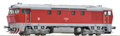 Czech Diesel Locomotive T 478 1184 of the CSD