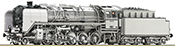 German Steam locomotive class 44 of the DRG (DCC Sound Decoder)