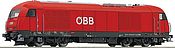 Austrian Diesel locomotive 2016 041-3 of the ÖBB (Sound Decoder)