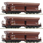 3 piece set (1): Ore wagons, DB