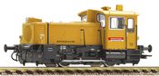 German Diesel locomotive 335 220-0 of the DB AG (Sound)