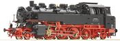 German Steam locomotive 86 1435-6 of the DR (Sound)