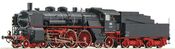 German Steam locomotive class 18.4 of the DB (Sound)