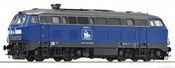 Diesel Locomotive 218 054-3, PRESS (Sound)