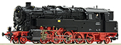 German Steam locomotive 95 0014-1 of the DR