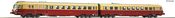 Italian Diesel railcar class ALn 448/460 of the FS (Sound)
