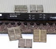 Pack of Five 1/87 or 1/72 Scale Wooden Pallets