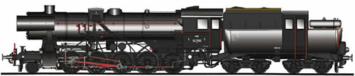 Spur1AT 10106 - Austrian Museum Locomotive Class Br 52
