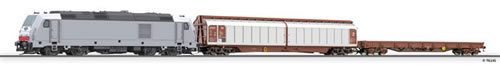 Tillig 01424 - Freight train beginner set with bedding track oval 