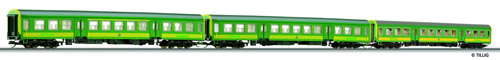 Tillig 01688 - 3pc Passenger Coach Set of the GYSEV