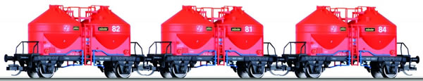 Tillig 01707 - Grain Wagon Set of the SNCF