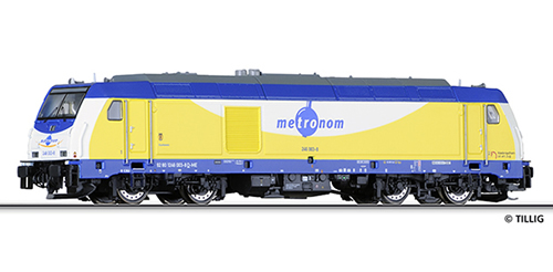 Tillig 04933 - Electric Locomotive BR 246 of the Metronom