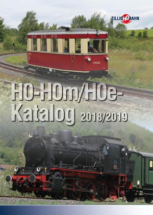 Tillig 09595 - HO-HOm/HOe 2018-2019 Catalog