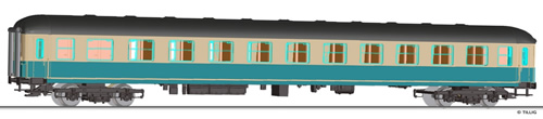 Tillig 16580 - 2nd Class Couchette Coach Bcm 243 of the DB