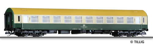 Tillig 16650 - 2nd Class Couchette Coach, type Y/B 70