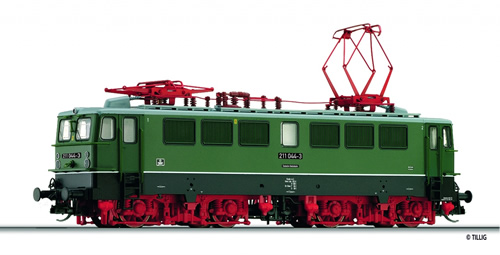 Tillig 501067 - German Electric Locomotive Class 211 of the DR