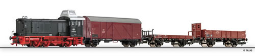 Tillig 74196 - H0-Elite beginner set - freight train with track oval and siding