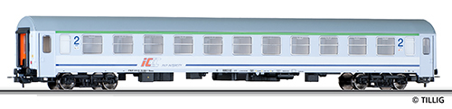 Tillig 74824 - 2nd Class Passenger Coach PKP INTERCITY