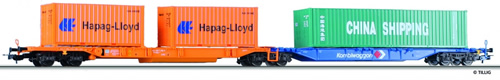 Tillig 76578 - Double Container Car 