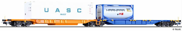 Tillig 76671 - Double Container Wagon