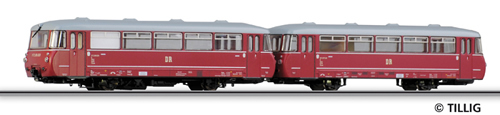 Tillig 79003 - Railbus class 171.0 with trailer car class 171.8