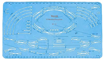 Tillig 83517 - Track planning stencil