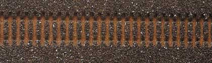 Tillig 86500 - Dark brown Track bedding for straight track,228mm (G1,G3,G4,G6)