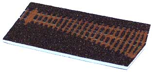 Tillig 86513 - Dark brown Track bedding for straight points EW2,15°,right branch(85321)