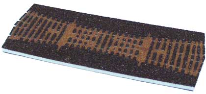 Tillig 86527 - Dark brown track bedding double slip points DKW1 (85390)