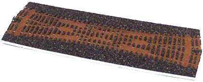 Tillig 86531 - Dark brown track bedding single slip points EKWII (85396)