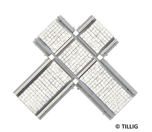 Tillig 87728 - H0 - crossing asymmetrical
