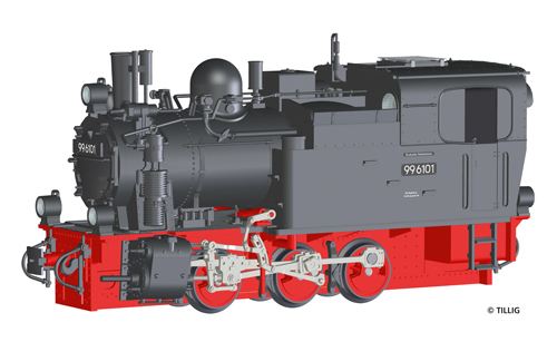 Tillig 92600 - German BR 99 Narrow Gauge Steam Locomotive w. Sound