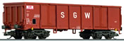 Open Freight Car Eaos SGW of the SNCF