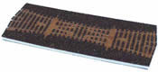 Dark brown track bedding double slip points DKW1 (85390)