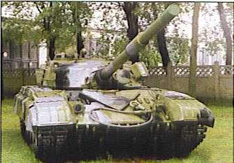 Trident 80025 - T-64 tank w/125mm gun