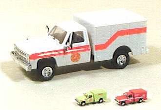 Trident 901172 - Chevy Rescue Pumper Red