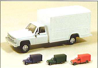 Trident 901543 - Delivery truck red