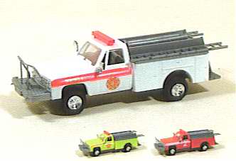 Trident 901632 - Brush fire truck red