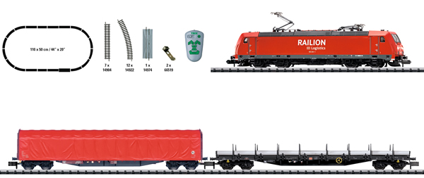 Trix 11145 - German Electric Freight Train Digital Starter Set of the DB AG (DCC)