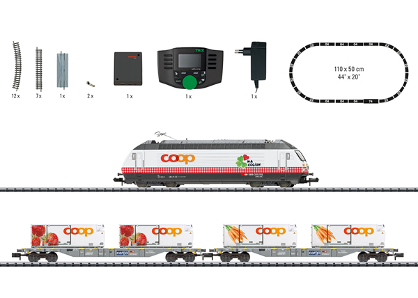 Trix 11157 - Swiss “Freight Train” Digital Starter Set of the SBB (Sound)