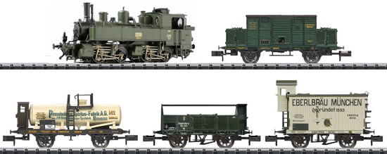 Trix 11632 - German Bavarian Freight Transport Train Set (DCC Decoder)