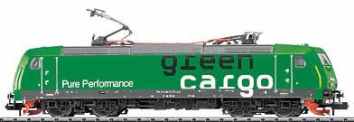 Trix 12385 - SJ cl Re 14 GREEN CARGO Electric Locomotive
