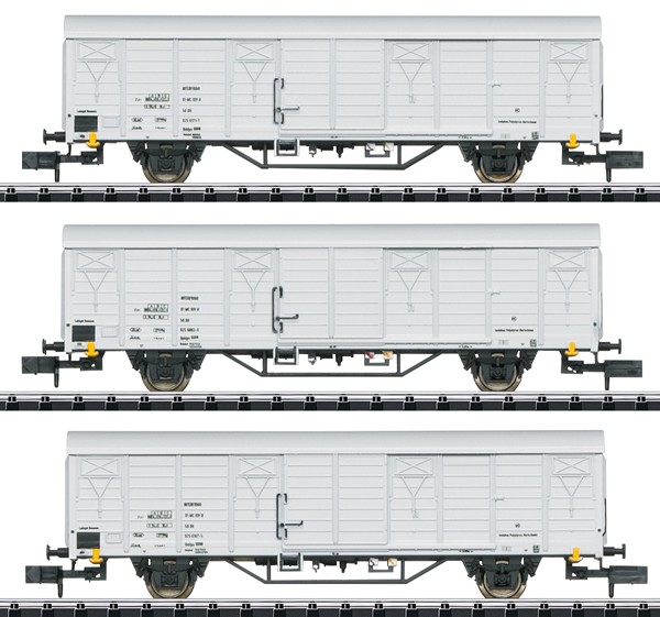 Trix 15316 - German Freight Car-Set Ibblps of the DR