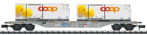 Trix 15492 - “coop®” Container Transport Car of the DB