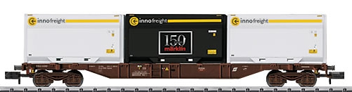 Trix 15521 - ÖBB Container Flat Car with 3 type XXL WoodTainers