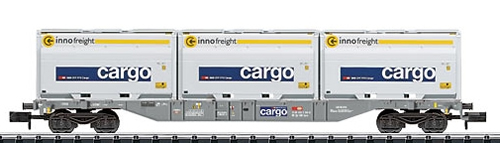 Trix 15522 - SBB Cargo Container Flat Car with 3 type XXL WoodTainers