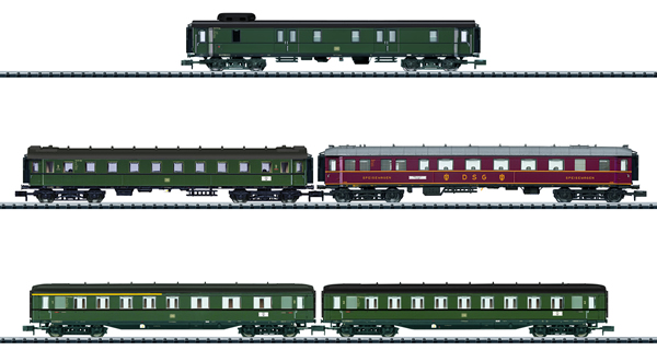 Trix 15680 - 5pc Express Train Passenger Set 