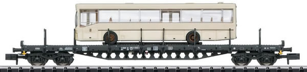 Trix 15862 - DB Freight Car with City Bus