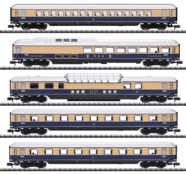 Trix 15870 - 5pc Express Train Set Rheingold 62