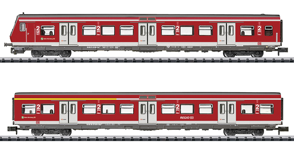 Trix 15890 - Dgtl DB AG Nürnberg S-Bahn Passenger Car Set